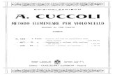 Cuccoli Metodo Elemental Para Violoncello Vol 1