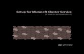How to Configure and Start Cluster Services