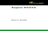 Aspen HYSYS - Users Guide