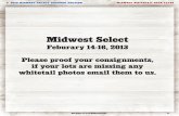 Midwest Select 2013 Proof