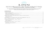 Manual de servicio Linn