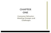 Consumer Behavior  Chapter 1