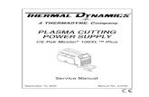 Thermal Dynamics PakMaster 100 XL Plus Service Manual