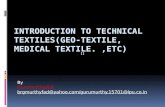 73641285 Introduction to Technical Textile Medical Textile