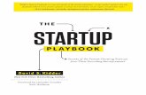 Startup Playbook Excerpt 1