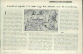 Hallelujah painting Willem de Kooning