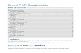 Drupal7 API Guide