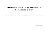Personal Fitness Training Manual