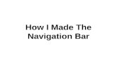 How I Made My Navigation Bar