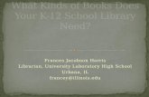 Harris: What Kinds of Books Does Your K12 Library Need?
