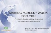 Making Green Work For You!