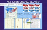 NCI Cancer Mortality Atlas Electronic version of book Dynamic, accessible graphs Interactive maps Downloadable data Cervix uteri cancer mortality, white.