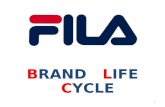 BRAND LIFE CYCLE 1. 1911 - Fila nasce a Biella come industria tessile di maglieria intima maschile e femminile. 1923 - collaborazione con il maglificio.