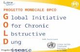 Lobal Initiative for Chronic bstructive ung isease GOLDGOLD Linee-Guida Italiane Ferrara, 6-8/3/2008 PROGETTO MONDIALE BPCO GARD Participant.