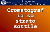 Cromatografia su strato sottile Progetto Lauree Scientifiche.