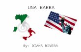 UNA BARRA By: DIANA RIVERA. Una barra italiana ha l'alcool, l'alimento e coffe tutto in uno.