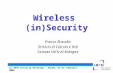 II INFN Security Workshop – Parma, 24-25 Febbraio 2004 Wireless (in)Security Franco Brasolin Servizio di Calcolo e Reti Sezione INFN di Bologna.