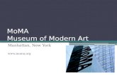 MoMA Museum of Modern Art Manhattan, New York .