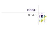 ECDL Modulo 1. Concetti generali IT = Information technology ICT = Information and Communication Technology Hardware = struttura fisica Software = insieme.