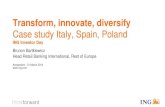 Transform, Innovate, Diversify by Brunon Bartkiewicz | ING Investor Day 31 march 2014