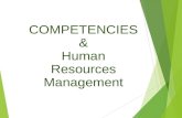 Competencies and Human Resources Management