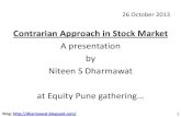 Contrarian approach in stock market