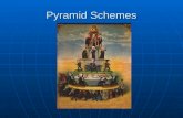 Pyramid schemes; Education is Needed