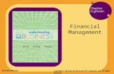 BUS110 Chapter 18 - Financial Management