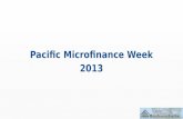 Stephen Taylor, FDC   Pacific Microfinance Week 2013