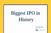 Biggest ipo in history