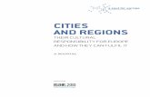 Cities  and regions their cultural  responsibility for europe  and how they can fulfil it