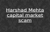 Harshad mehta capital market scam