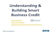 Building Smart Business Credit - NFIB/Experian Webinar