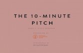 Crafting Your 10-Minute Pitch