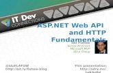 ASP.NET Web API and HTTP Fundamentals