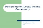 Designing for (Local) Community