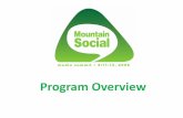 Mountain Social Program Guide