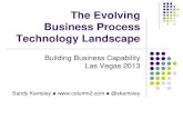 The Evolving Business Process Technology Landscape