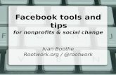 Facebook tips for nonprofits and social change