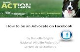 How to be an Advocate on Facebook