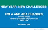 FMLA and ADA Changes