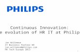 Jan Willemse, Royal Philips Electronics - Philips Case Study