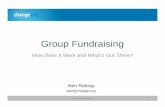 Group Fundraising: How Does It Work and What's Out There?