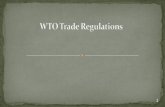 WTO Trade Regulations