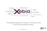 Xebia e-Commerce / mCommerce Solutions