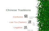 Chinese Traditions