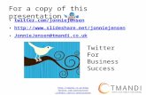 Twitter For Business   The What, Why And How To Get Started   Jonnie Jensen Internet Marketing Advisor