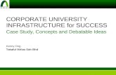 CORPORATE UNIVERSITY INFRASTRUCTURE for SUCCESS