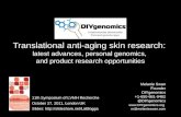 Translational antiaging skin research