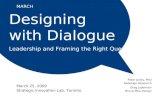 Designing with Dialogue: Questions
